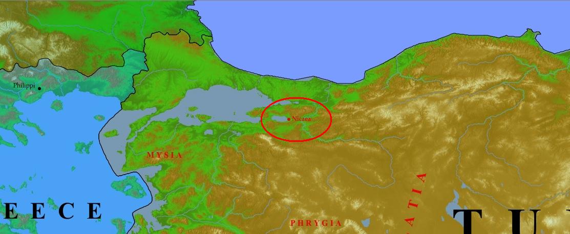 The Region of Nicea- Accordance Maps