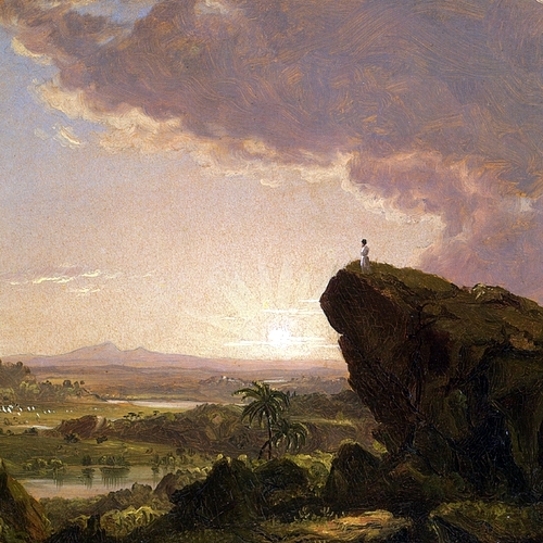 MOSES VIEWING THE PROMISED LAND- Frederick Edwin Church